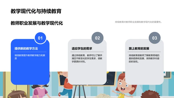 教师发展与持续教育PPT模板