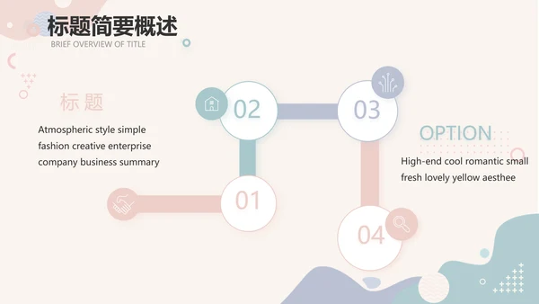 创意小清新年终工作总结动态PPT