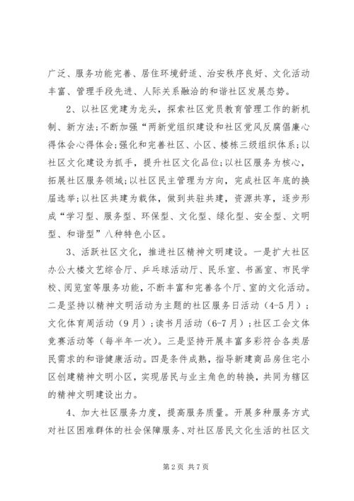 社区工作计划范文20XX年.docx