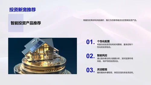 智投产品介绍PPT模板