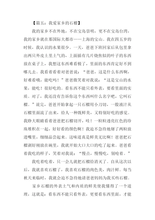 家乡的一处景物作文450字.docx