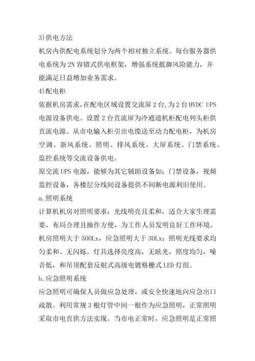 最完整的弱电机房建设专业方案.docx