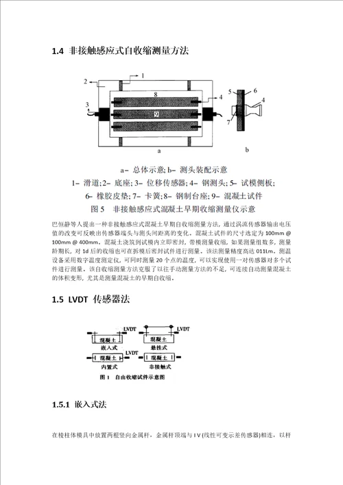 混凝土收缩检测方法优缺点共16页