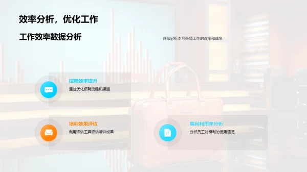 人力资源月度总结