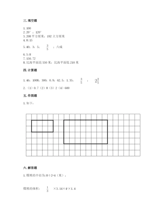 小升初六年级期末试卷精品（典优）.docx
