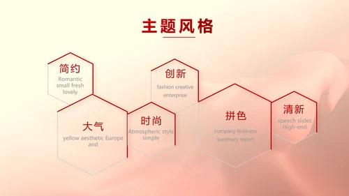 红色喜庆公司10周年庆ppt模板活动策划方案