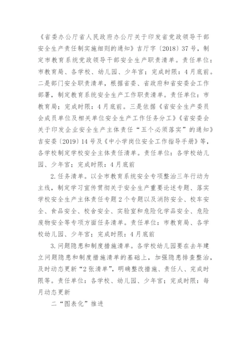 学校安全专项整治三年行动实施方案通用6篇.docx