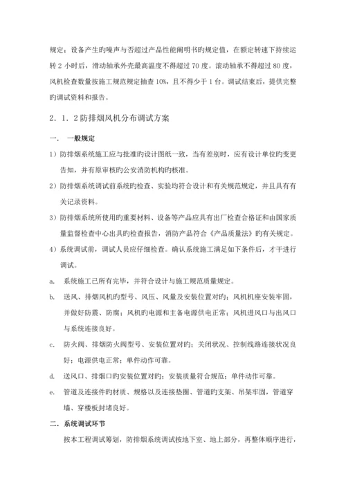 机电安装关键工程调试专题方案.docx