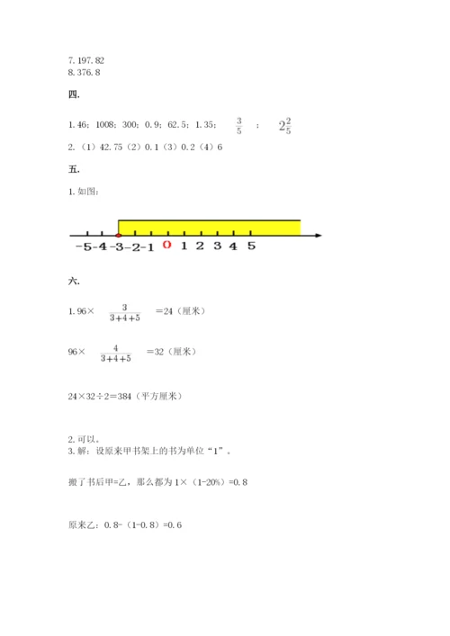 成都外国语学校小升初数学试卷精品（名师系列）.docx