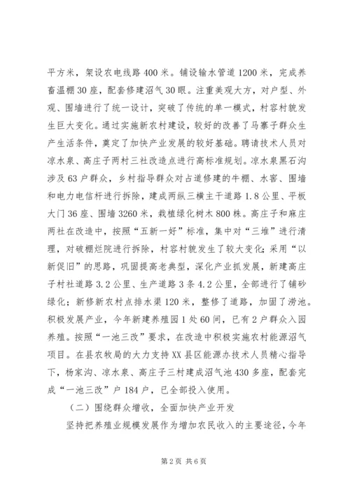 县委全委扩大会乡镇发言稿.docx