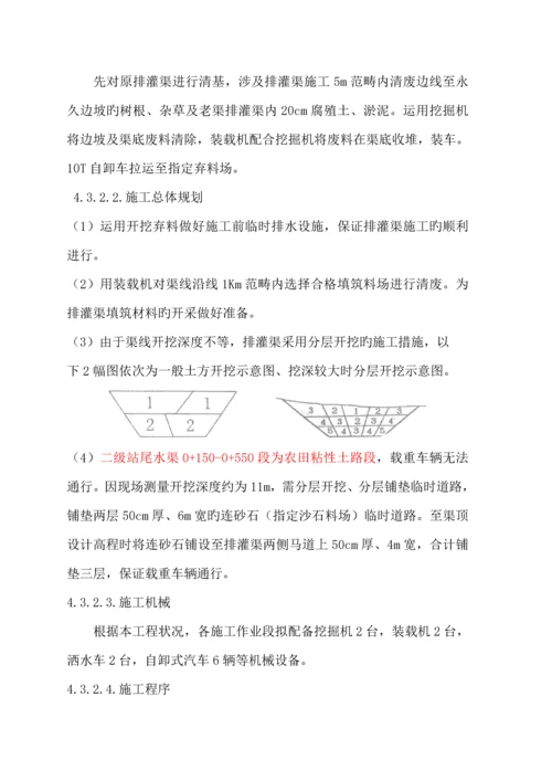 灌排渠综合施工重点技术专题方案.docx