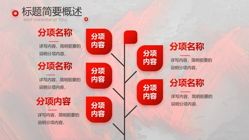 红色大气感动中国人物介绍动态PPT