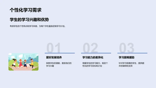 二年级学习计划讲解PPT模板