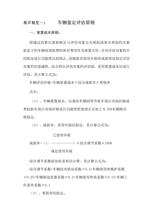 二手车鉴定评估机构全新规章新版制度参考文本.docx