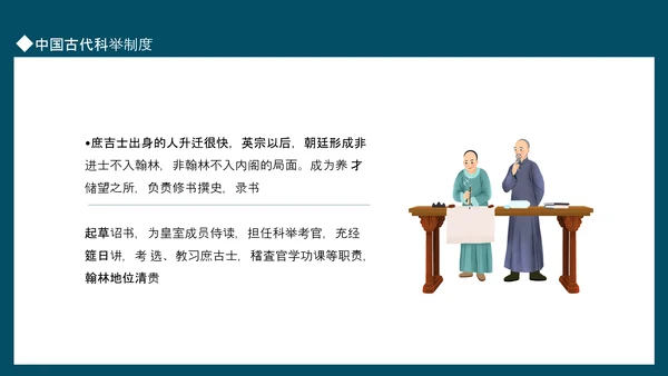 中国古代科举制度动态PPT模板