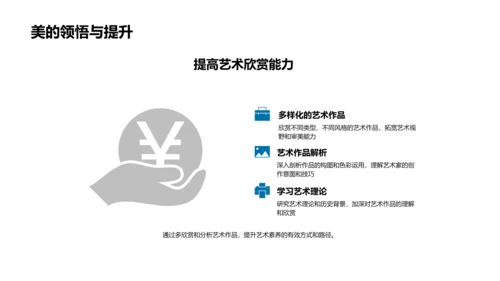 艺术欣赏基础教学PPT模板