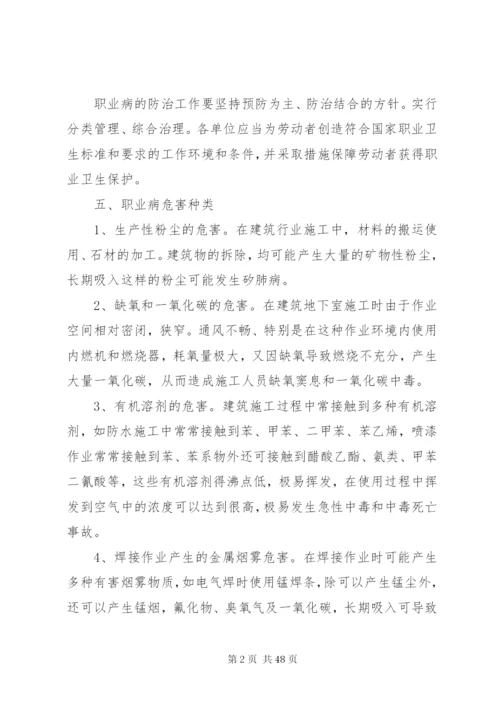 职业危害防治措施及管理制度.docx