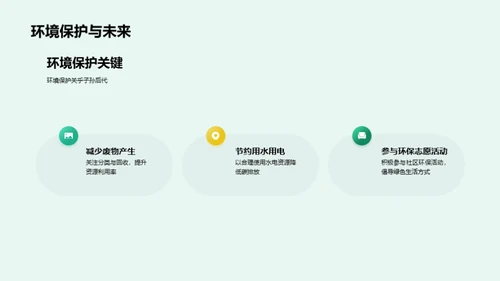 绿色生活，从我做起