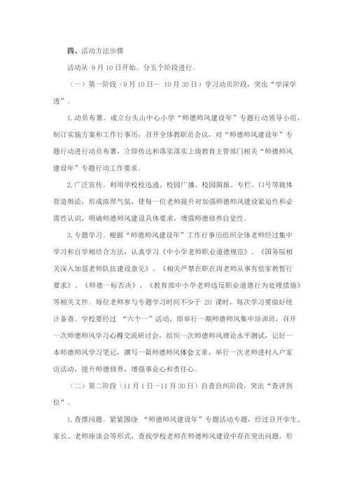 师德师风建设实施专项方案.docx