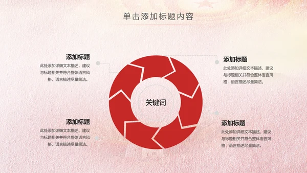 红色大气中国检察院人民检察机关工作汇报PPT模板