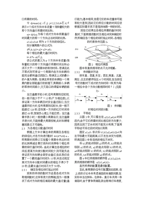 交通配时方案