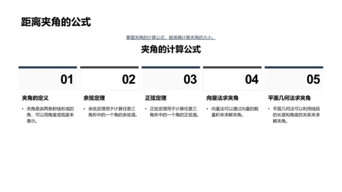 解析几何教学课件PPT模板