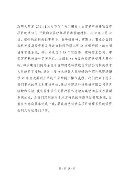 县级项目管理调研报告.docx