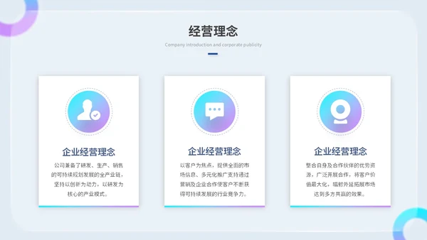 创意毛玻璃风产品介绍公司介绍商业计划书ppt模板