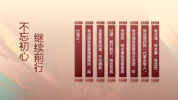 部队军事工作总结汇报演讲动态PPT