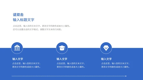 蓝色医学医疗行业汇报PPT模板