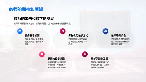 教师季度教学汇报PPT模板