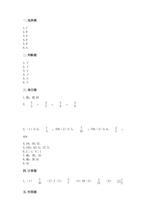 小学数学六年级上册期末测试卷附完整答案（典优）.docx