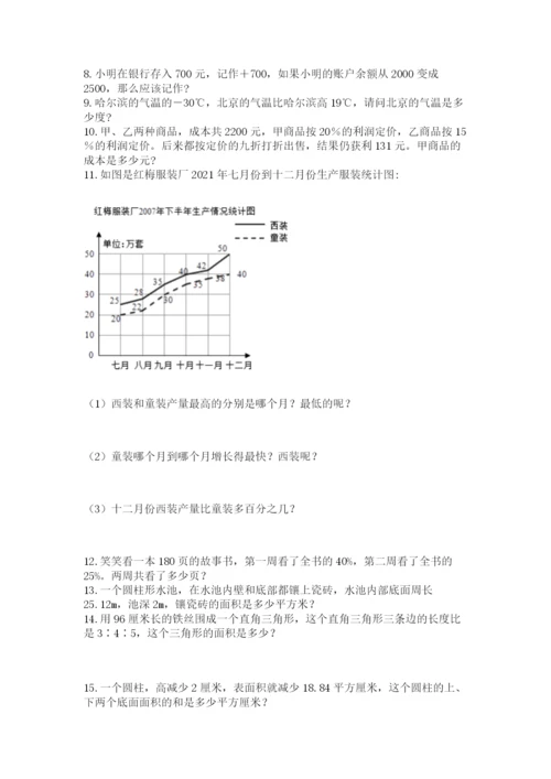 小升初数学应用题50道一套.docx