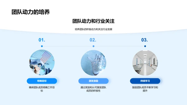年中生物医疗化学汇报PPT模板