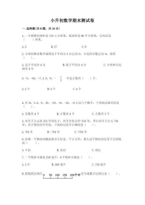 小升初数学期末测试卷带下载答案.docx