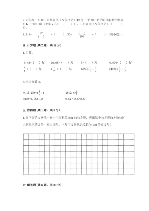 冀教版六年级下册期末真题卷带答案（达标题）.docx