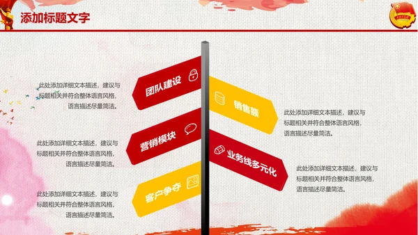 党政中国共青团工作动态ppt模板