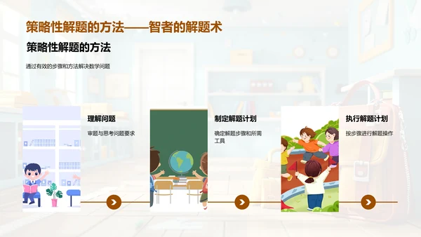 数学学习成果分享PPT模板