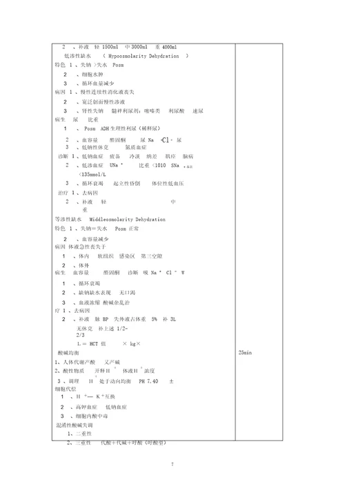 桂林医学院外科学教研室课程教案