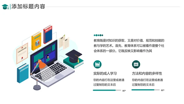 教育培训公开课教师说课教学设计PPT模板