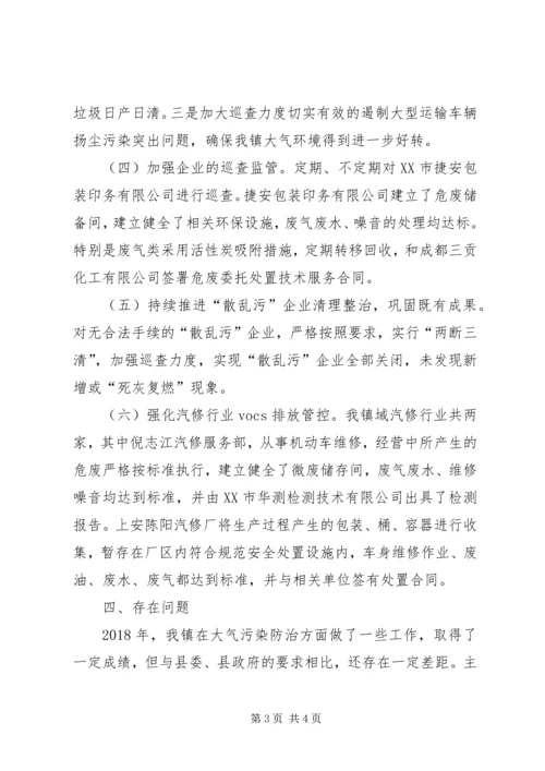 乡镇某年大气污染防治工作总结.docx