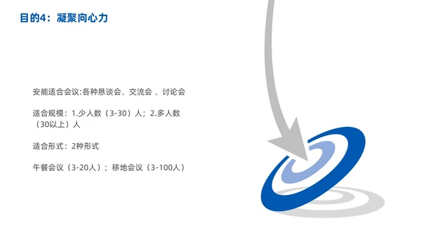 高效会议管理术蓝色商务PPT