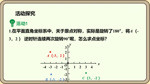 人教版数学九年级上册第二十三章  旋转数学活动课件（共14张PPT）