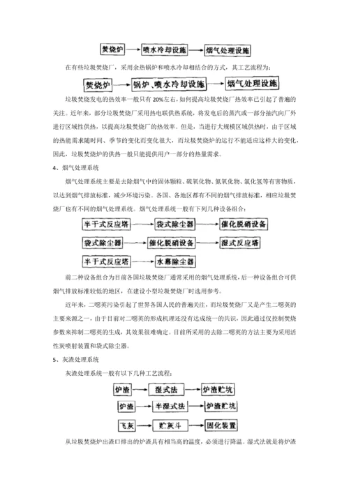 第二篇生活垃圾焚烧技术工艺.docx