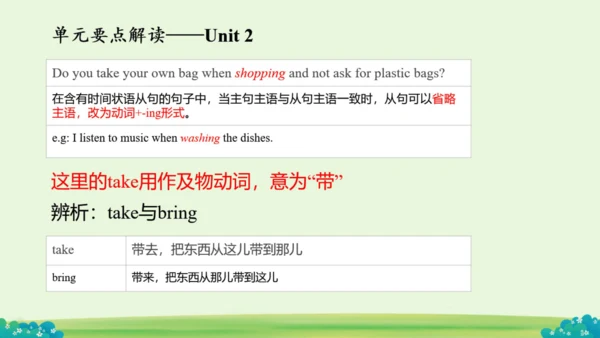 Module 12 Save our world Module12 本模块综合与测试