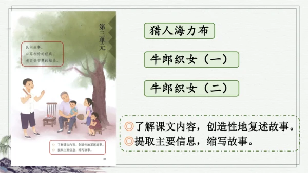 部编版五年级上册语文 9 猎人海力布 课件
