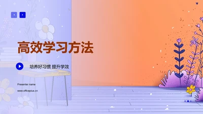 高效学习方法PPT模板