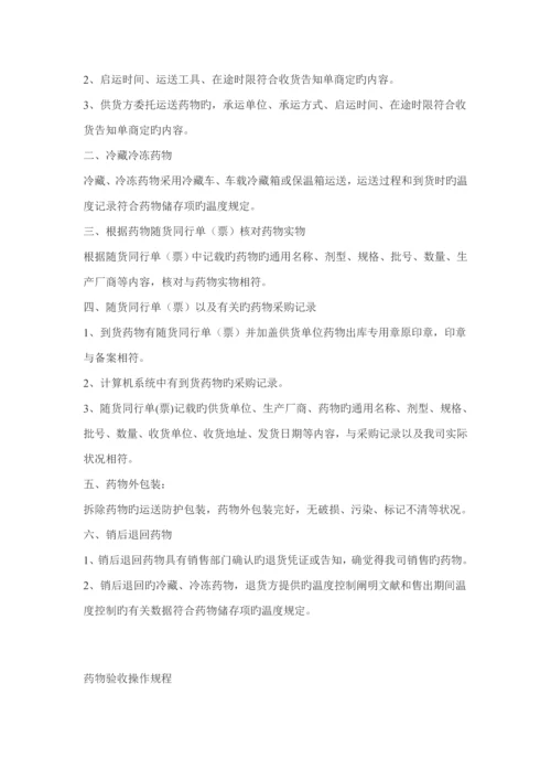 单体药房新版GSP操作专题规程新鲜出炉.docx