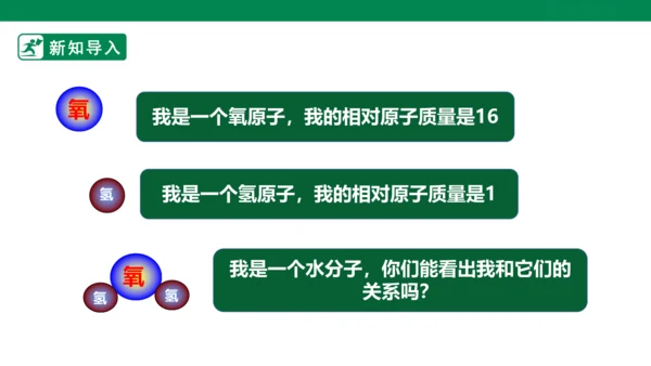 人教版 初中化学 九上 4.4化学式与化合价 第3课时有关化学式的计算 课件(共23张PPT)