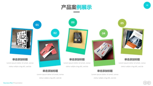 创意设计商业计划书公司简介商务PPT模板
